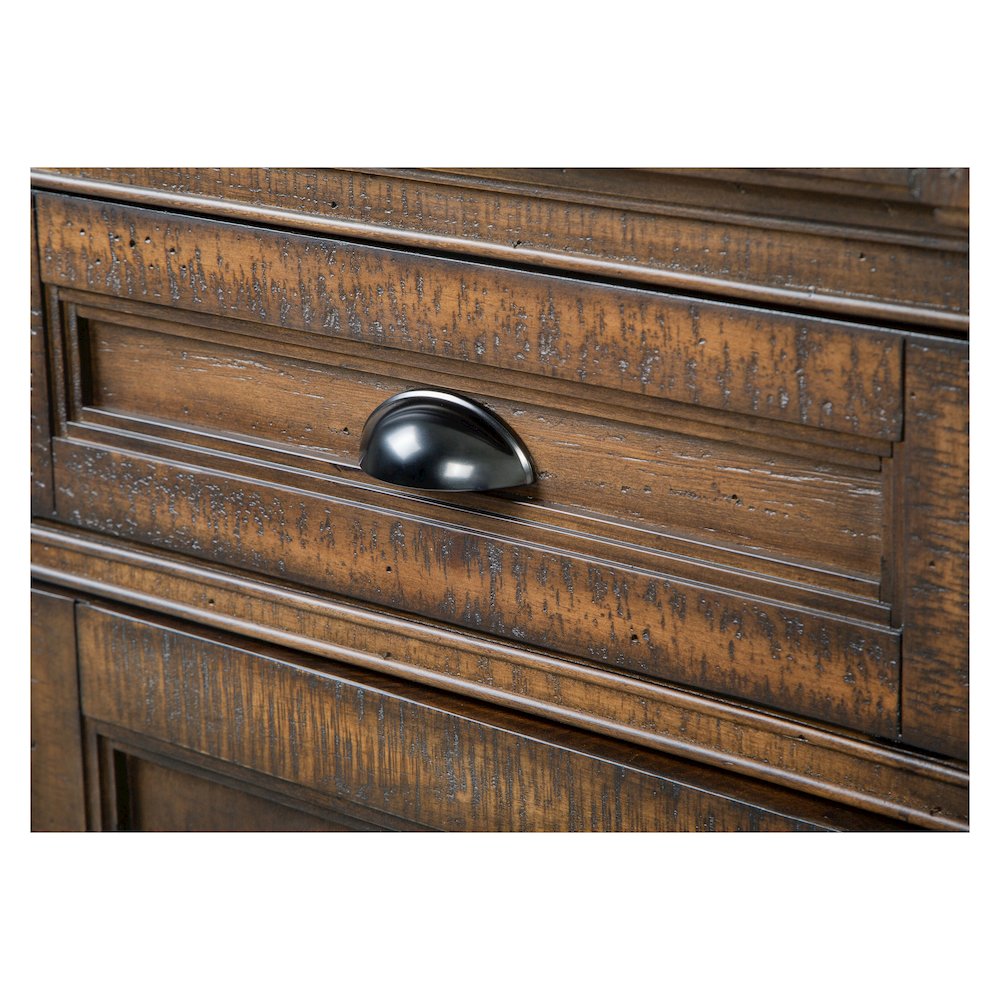 Bay Creek Toasted Nutmeg 90" Console. Picture 5