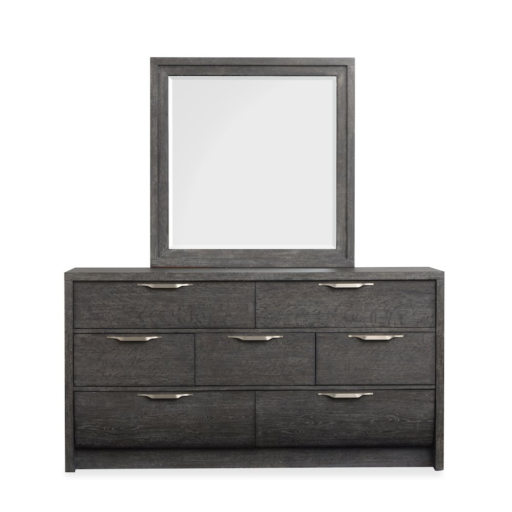 Kinsley Black Heron Dresser With Portrait Mirror. Picture 2