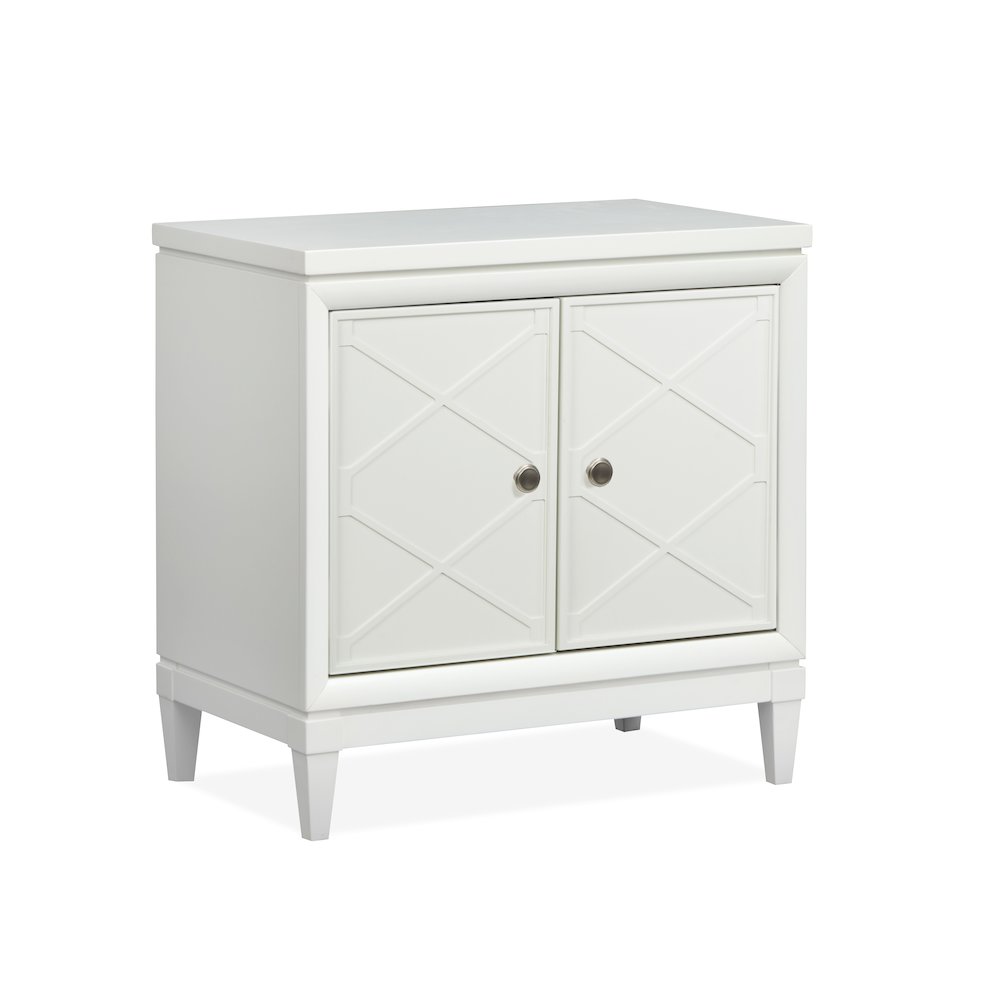 Springhouse Whisper White Door Nightstand. Picture 1