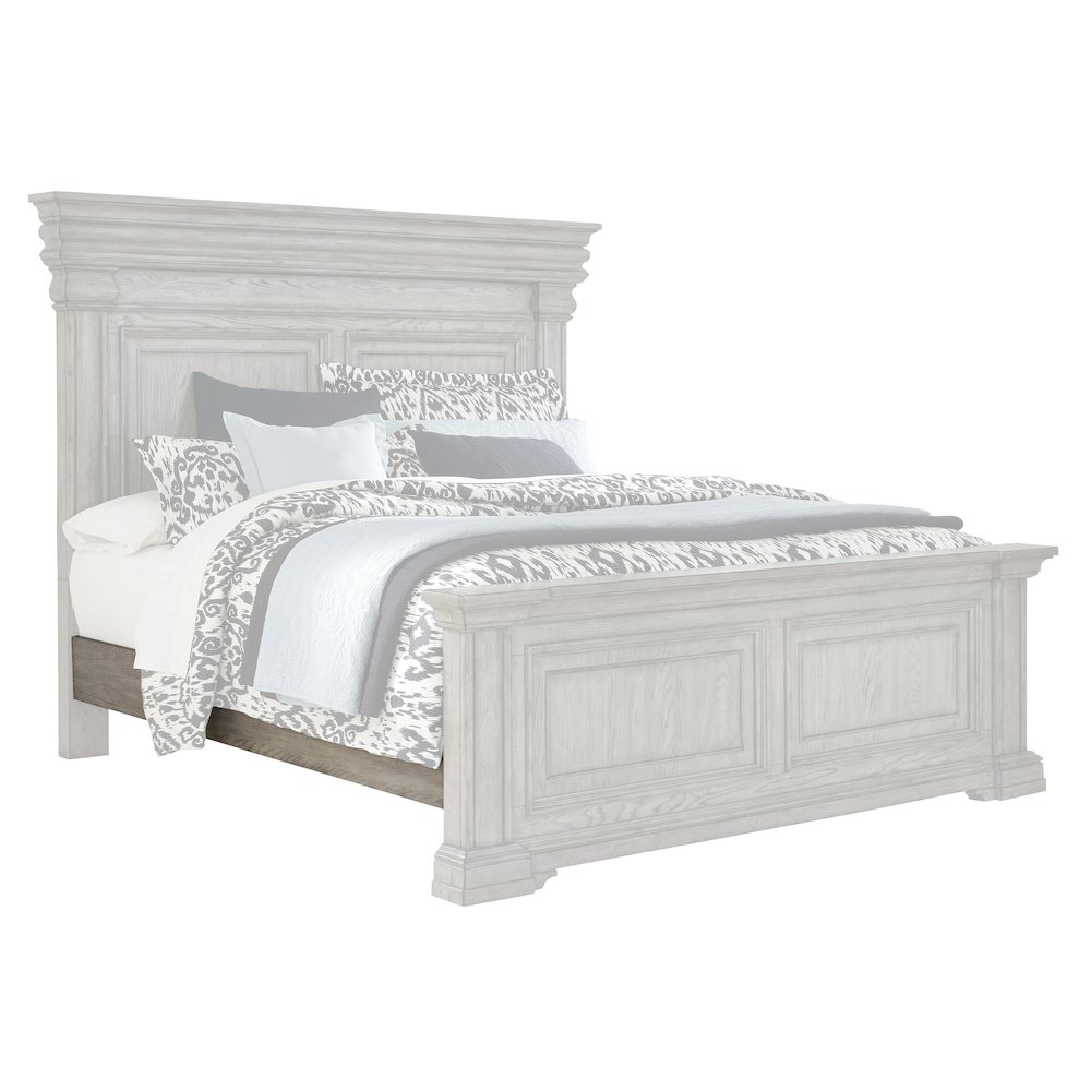 Pulaski Madison Ridge Heritage Taupe Queen/King Panel Bed Side Rails. Picture 1