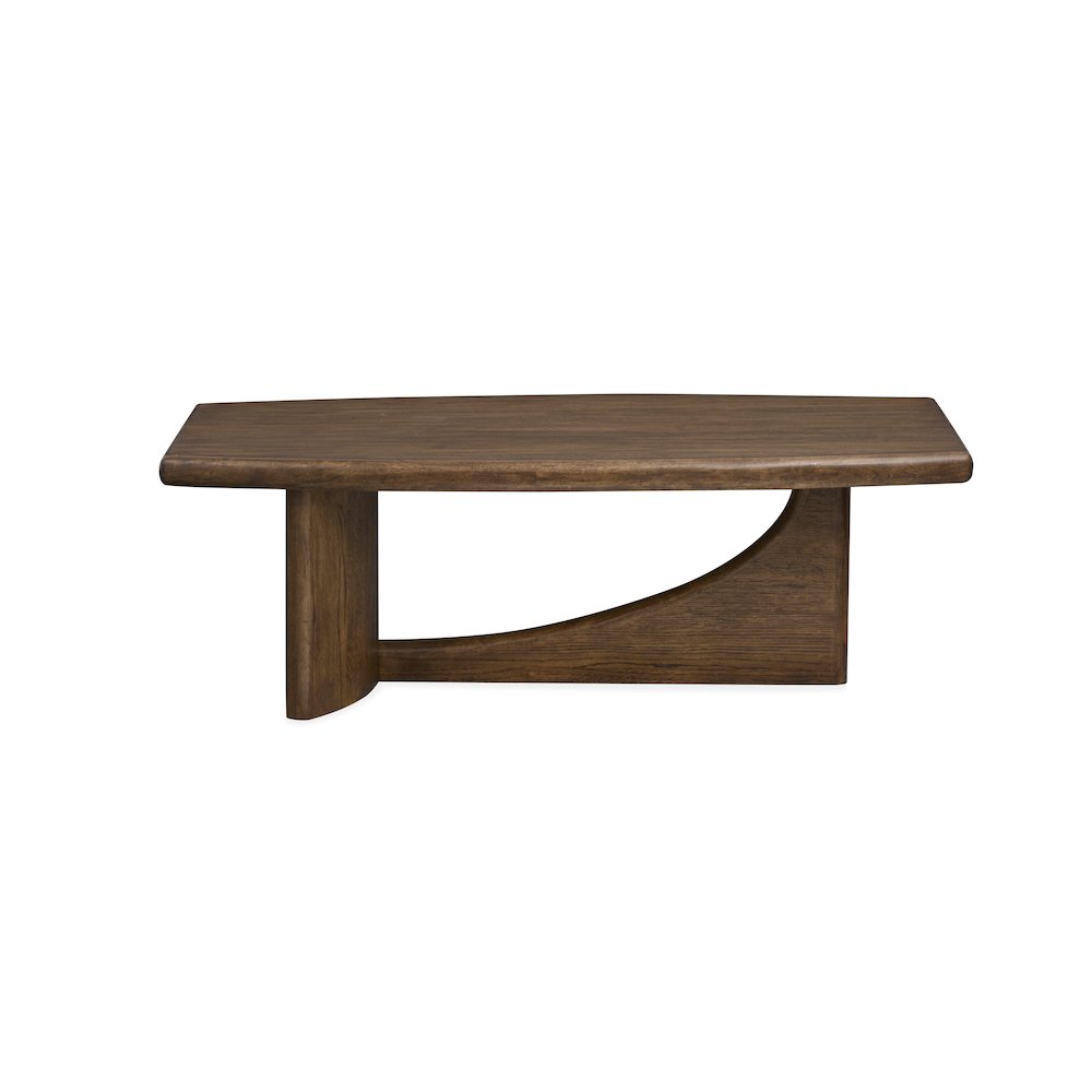 Phoebe Sienna Brown Rectangular Cocktail Table. Picture 5