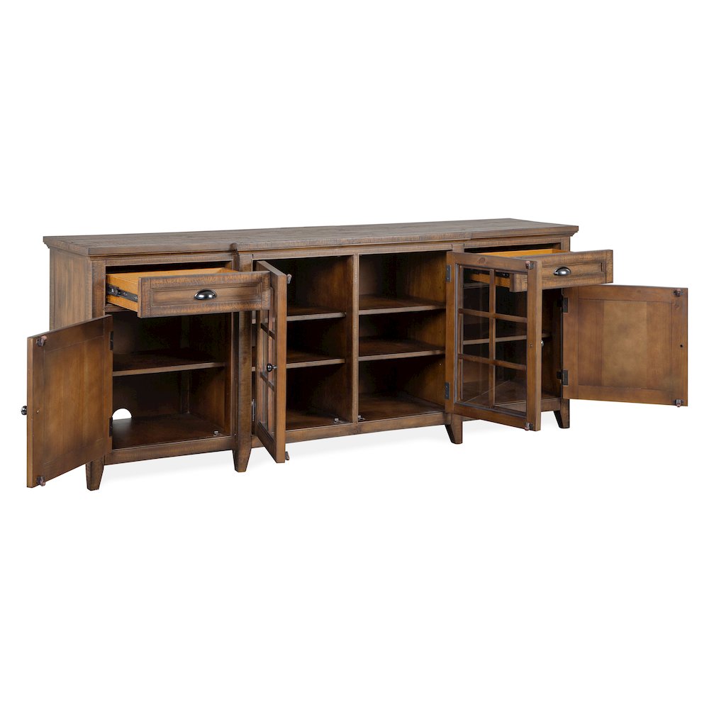 Bay Creek Toasted Nutmeg 80" Console. Picture 5