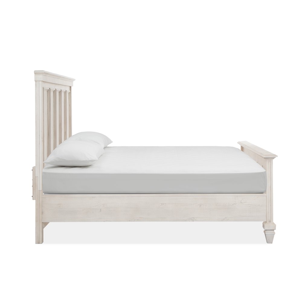 Newport Alabaster Queen Panel Bed. Picture 3