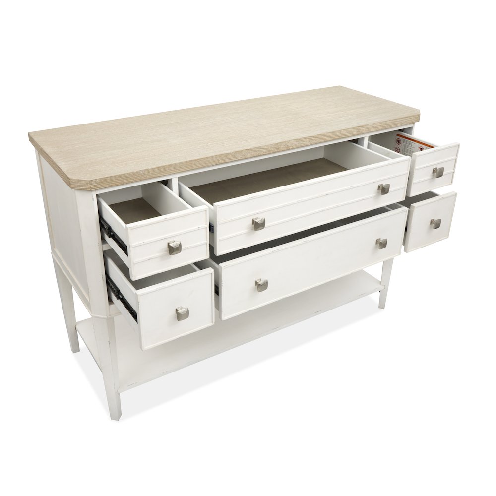Echo Isles Sea Pearl And Driftwood Sideboard. Picture 5