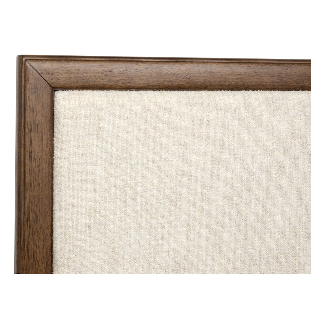 Ridgefield Russet Queen Upholstered Panel Bed. Picture 4