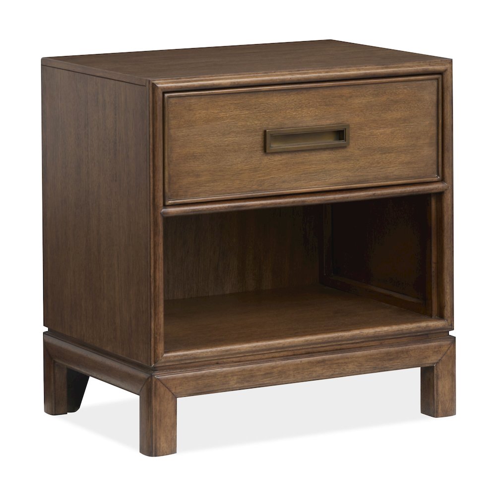 Ridgefield Russet Open Nightstand. Picture 1