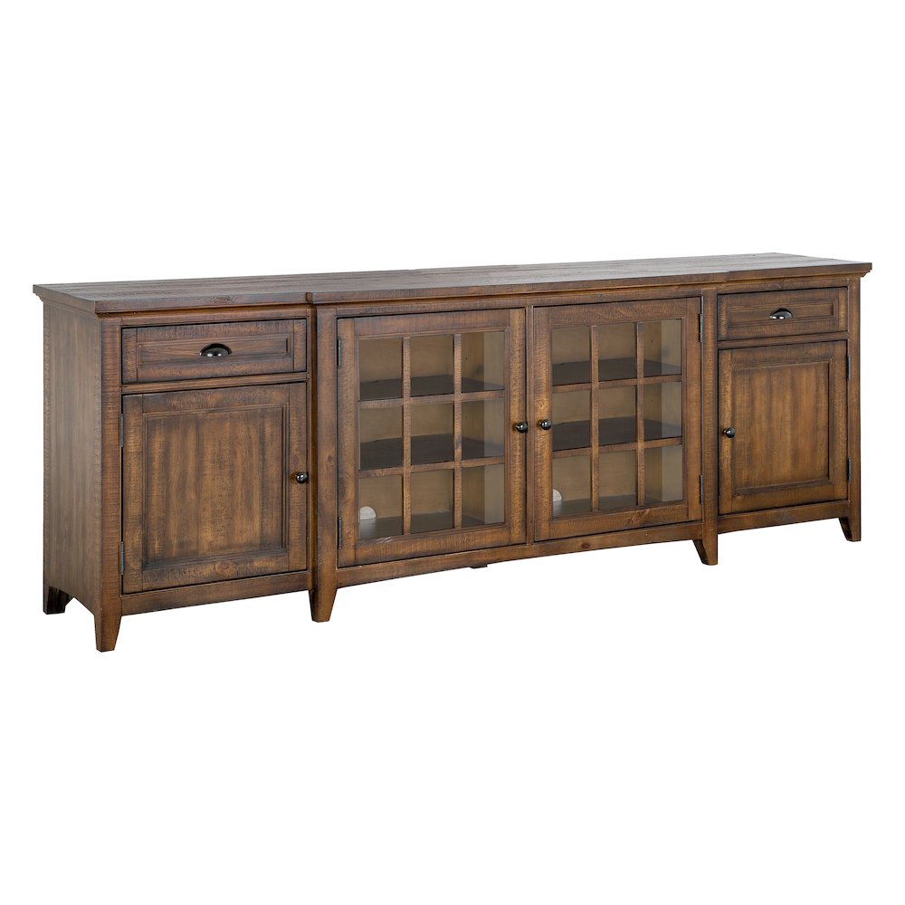 Bay Creek Toasted Nutmeg 90" Console. Picture 1
