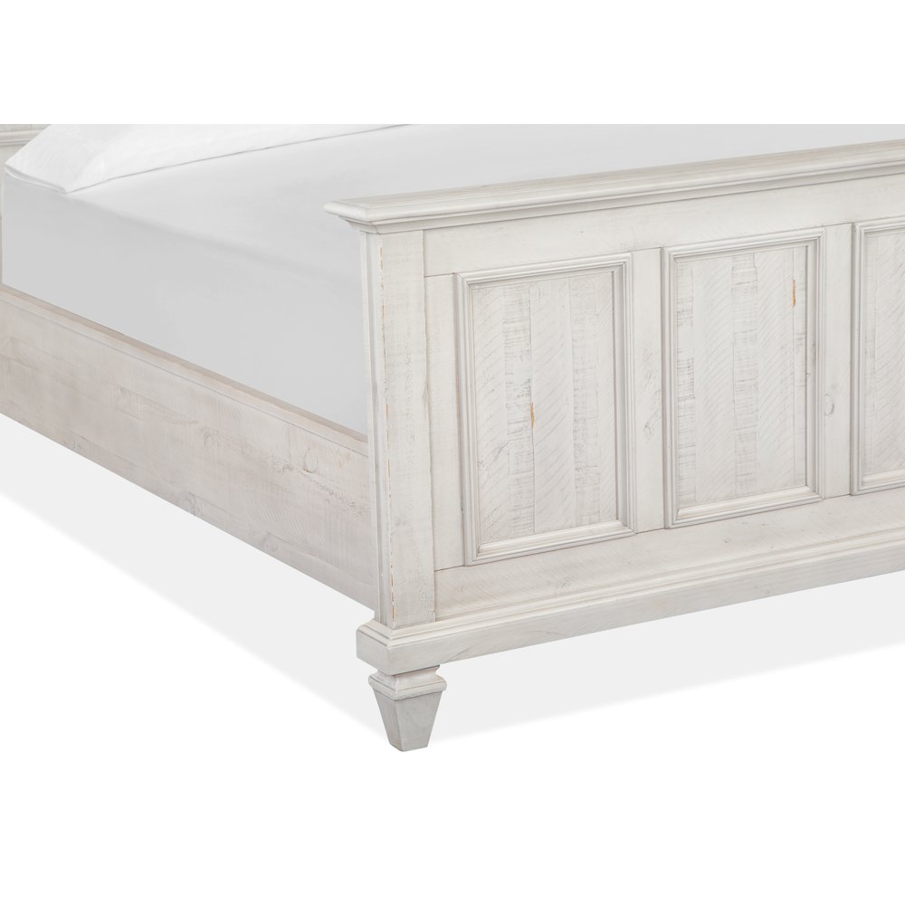 Newport Alabaster Queen Panel Bed. Picture 6