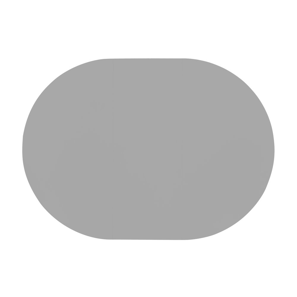 Charleston Harbor Gray Grey Extendable 48" Round Dining Table. Picture 12