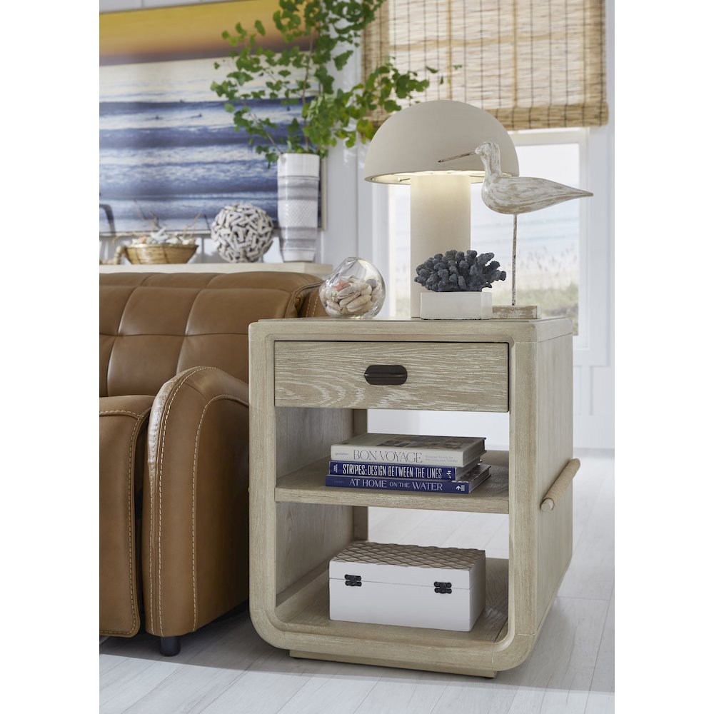 Sunset Cove Sanibel Brown Chairside End Table. Picture 6