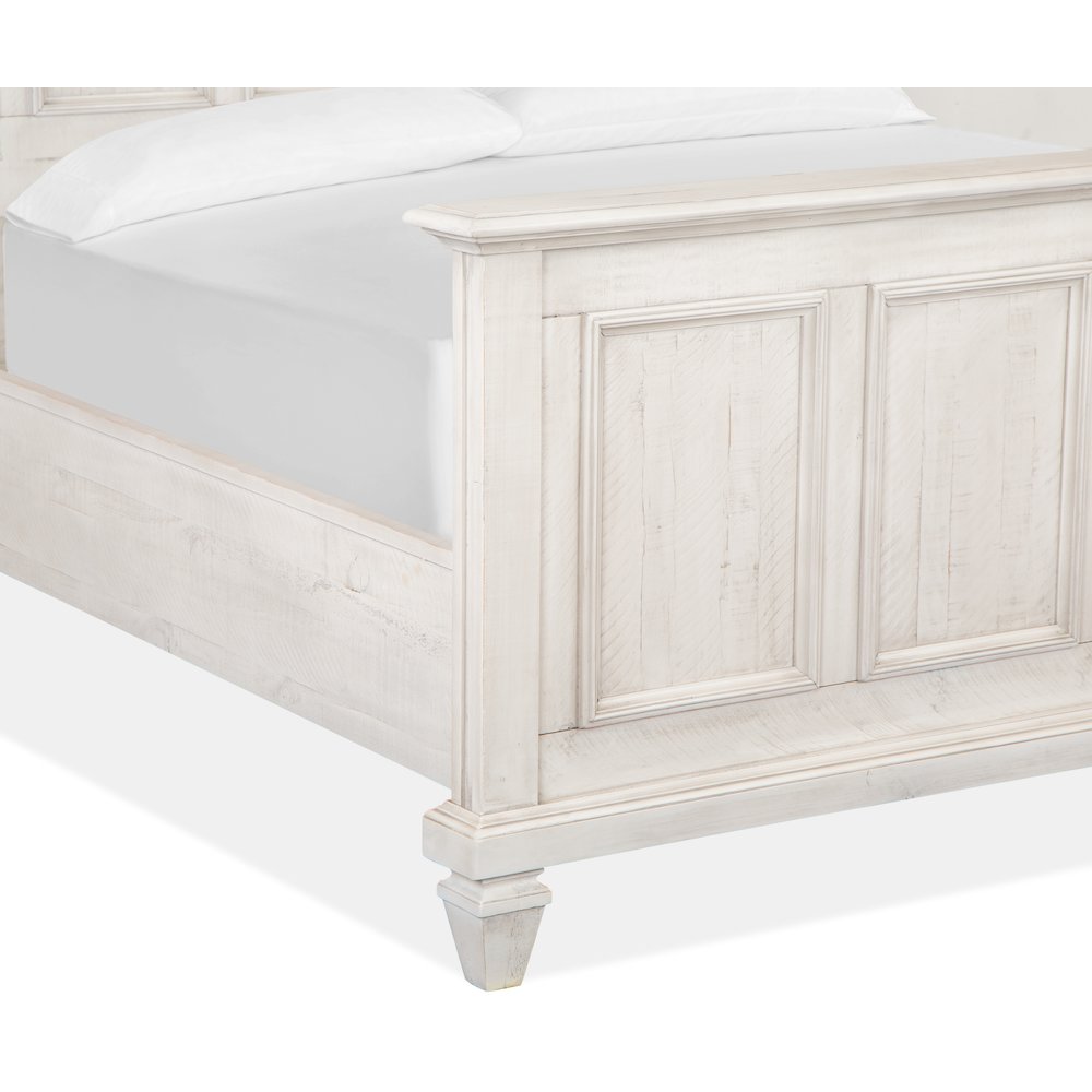 Newport Alabaster King Panel Bed. Picture 6