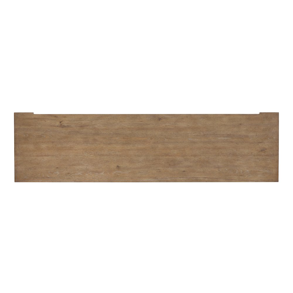 Kingston Whisper White And Cerused Nutmeg Credenza. Picture 4