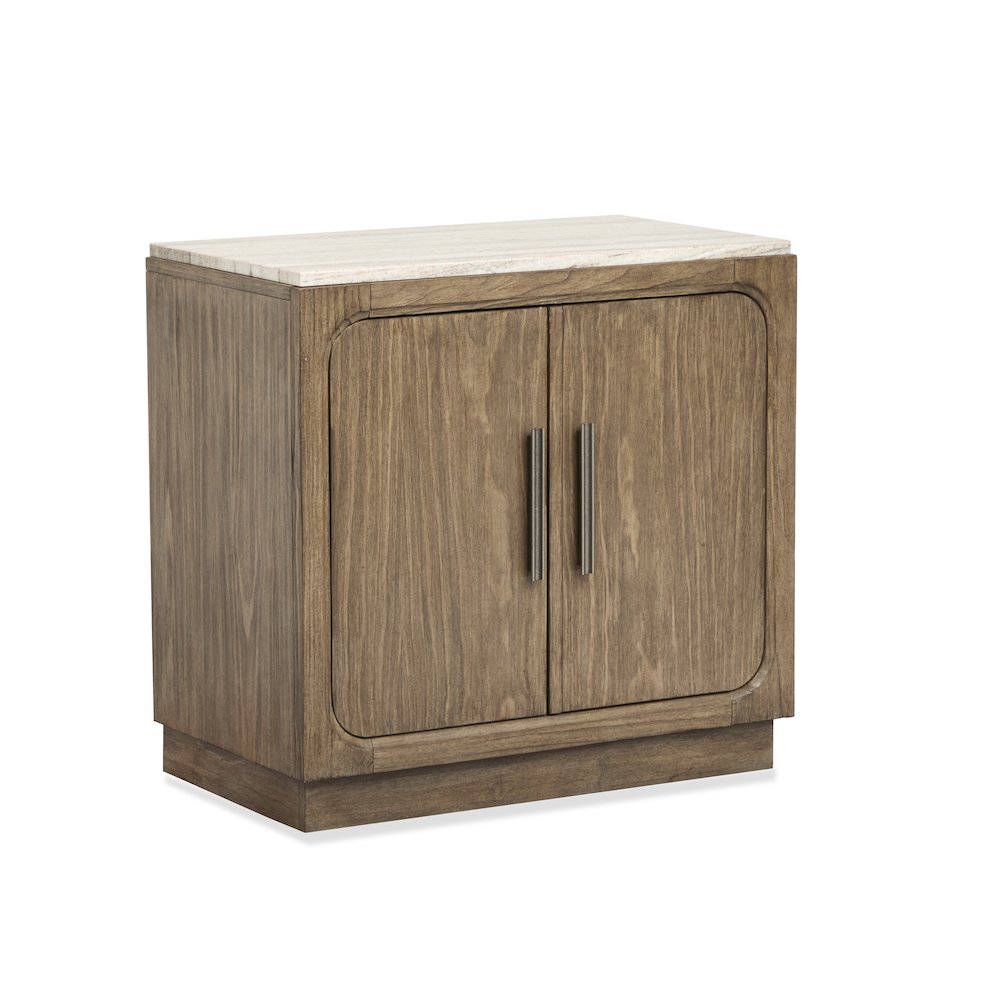 Westbourne Dark Umber Door Nightstand. Picture 1