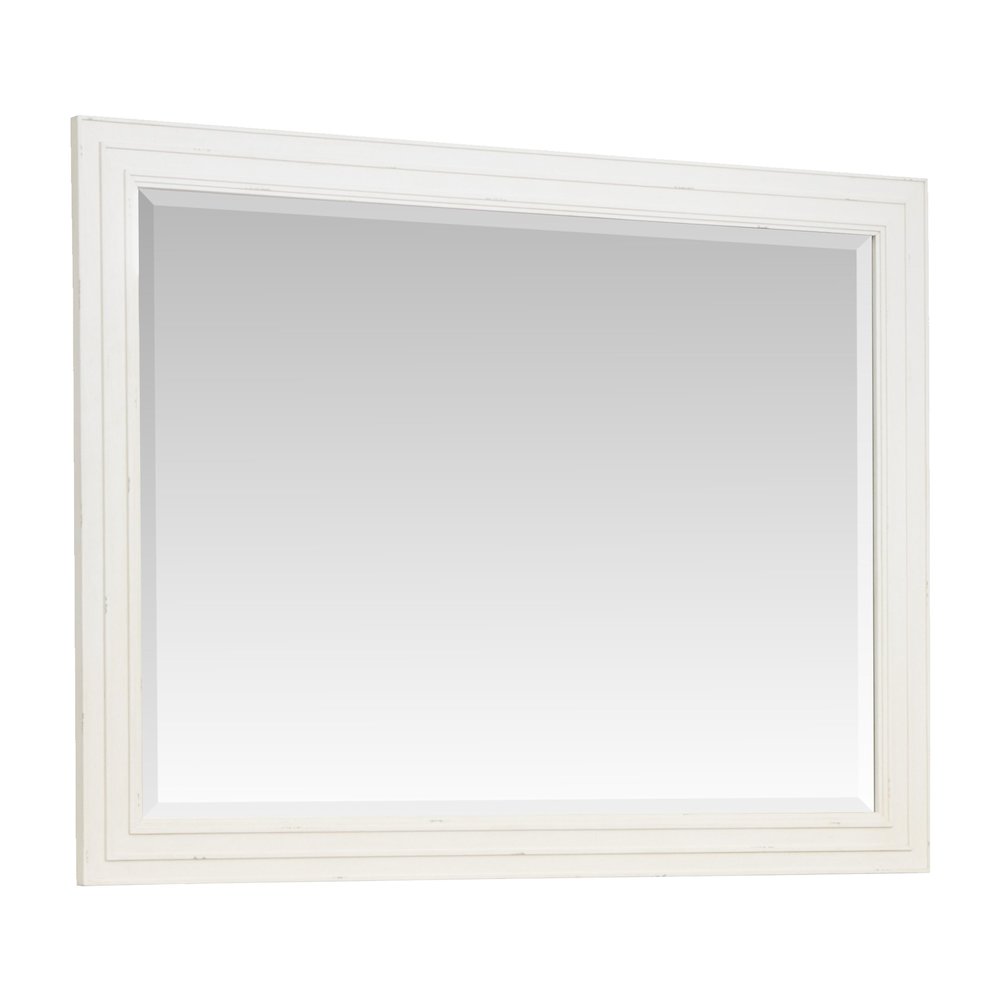 Echo Isles Sea Pearl And Driftwood Double Drawer Dresser With Landscape Mirror. Picture 6