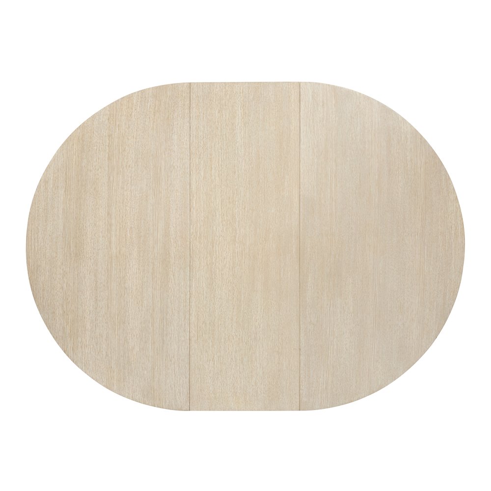 Echo Isles Sea Pearl And Driftwood Extendable 54" Round Dining Table. Picture 6