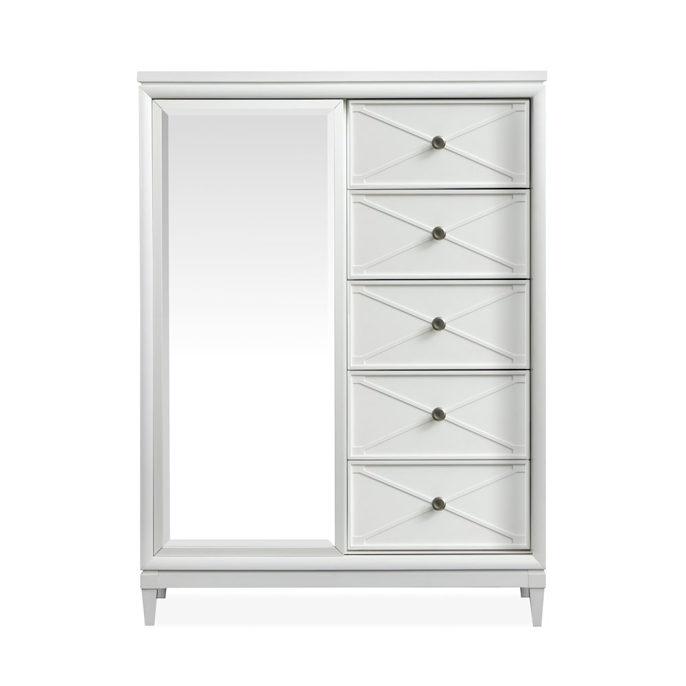 Springhouse Whisper White Door Chest. Picture 3