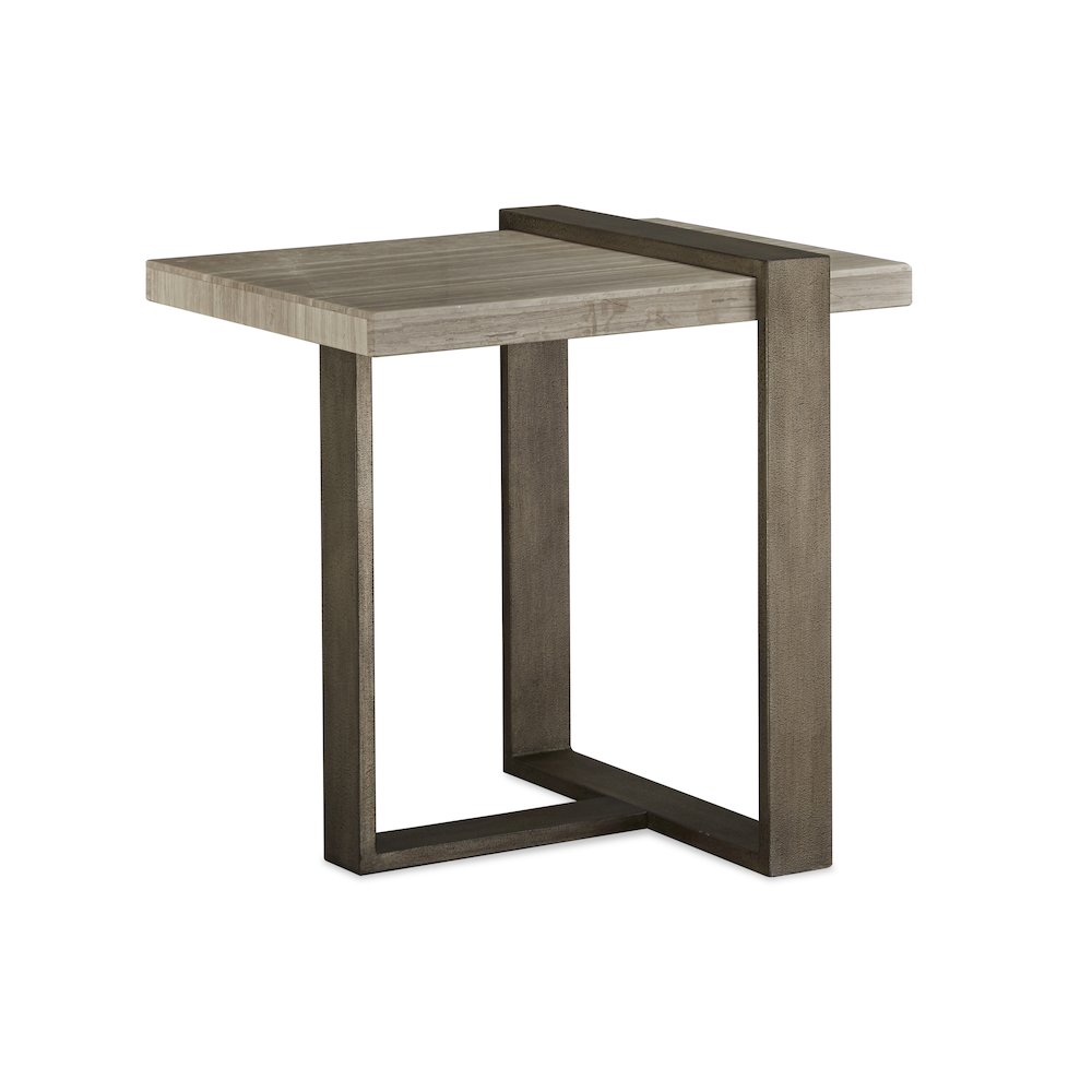 Wiltshire Sea Shell Rectangular End Table. Picture 2