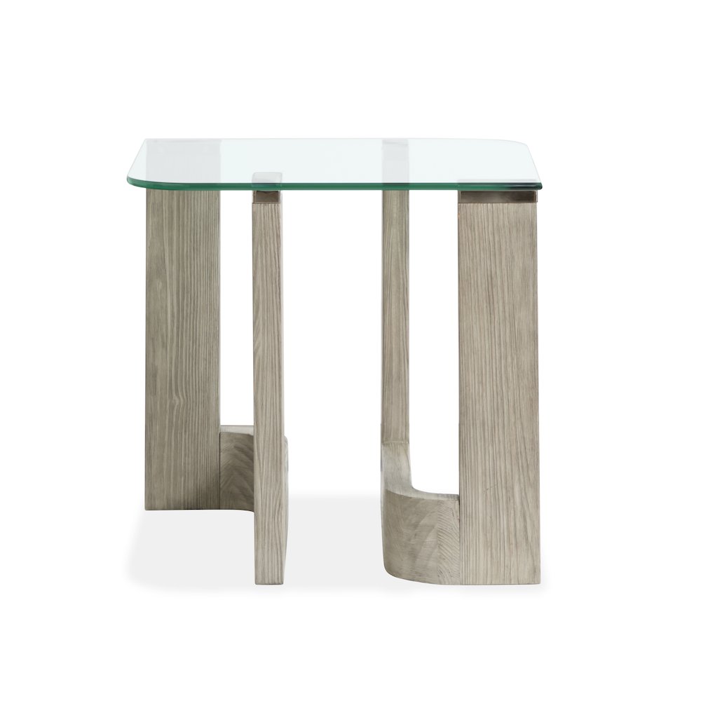 Bartlett Smokey Pine Rectangular End Table. Picture 4