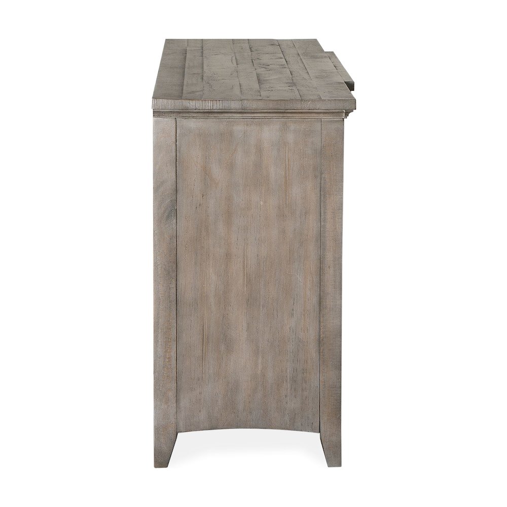 Paxton Place Dovetail Grey 70" Console. Picture 3