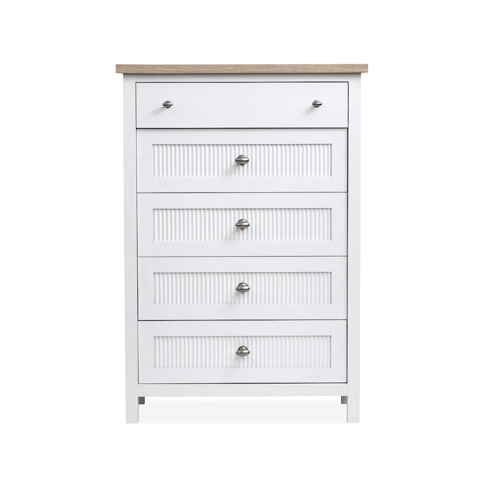 Windmill Harbour White Whisp And Sand Drawer Chest. Picture 2