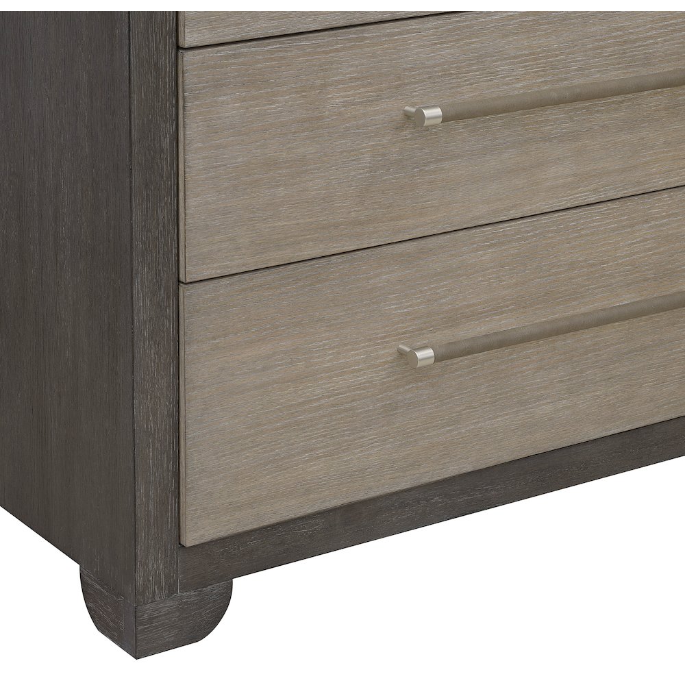 Pulaski Anderson Park Moose Trail And Frontier Brown 5 Drawer Chest. Picture 4