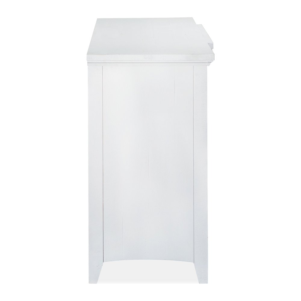 Heron Cove Chalk White 70" Console. Picture 3