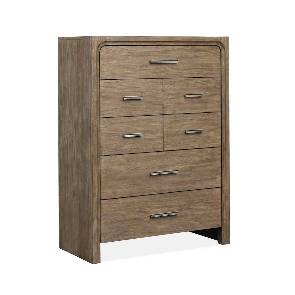 Westbourne Dark Umber Drawer Chest. Picture 1