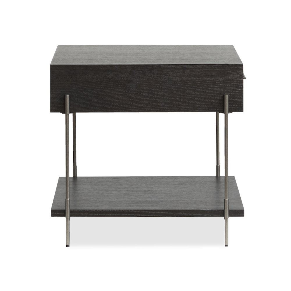 Spencer Dark Briarsmoke Rectangular End Table. Picture 5