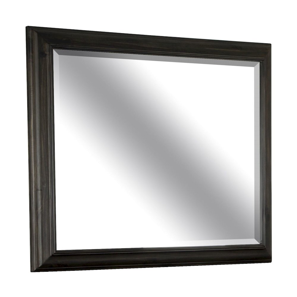 Bellamy Peppercorn Drawer Dresser With Landscape Mirror. Picture 7