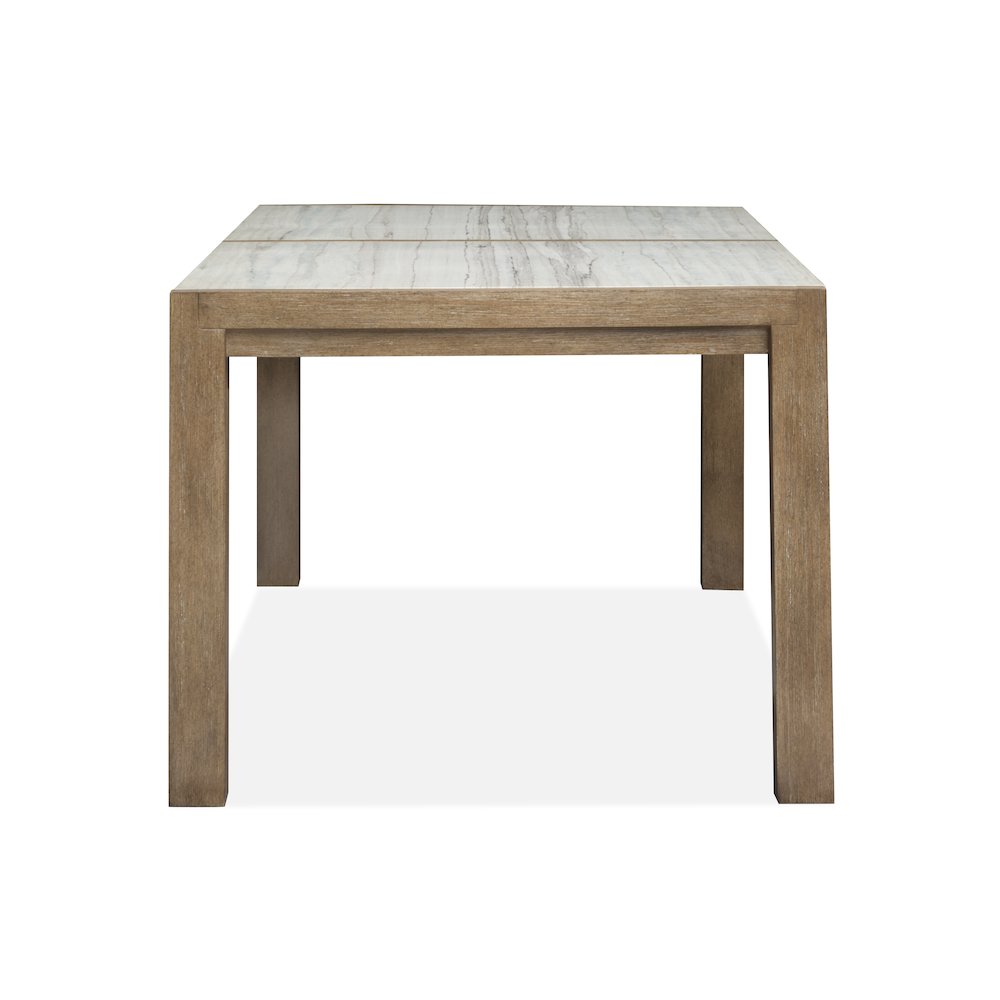 Plum Creek Sierra Brown Rectangular Dining Table. Picture 2