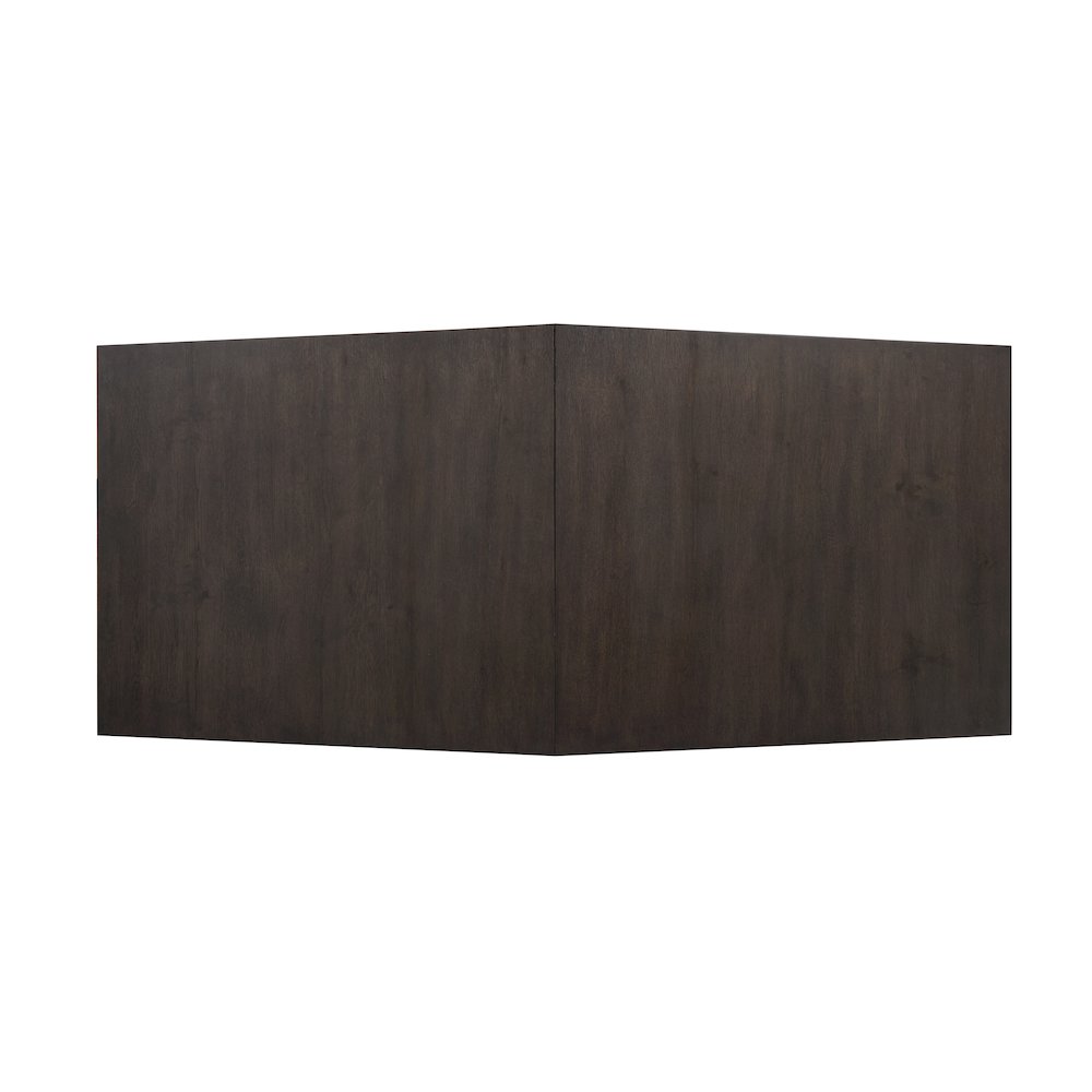 Tauren Coffee Bean Extendable Double Pedestal Dining Table. Picture 7