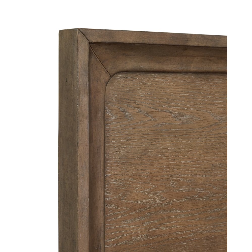 Lindon Belgian Wheat And Coffee Bean Queen Panel Storage Bed. Picture 6