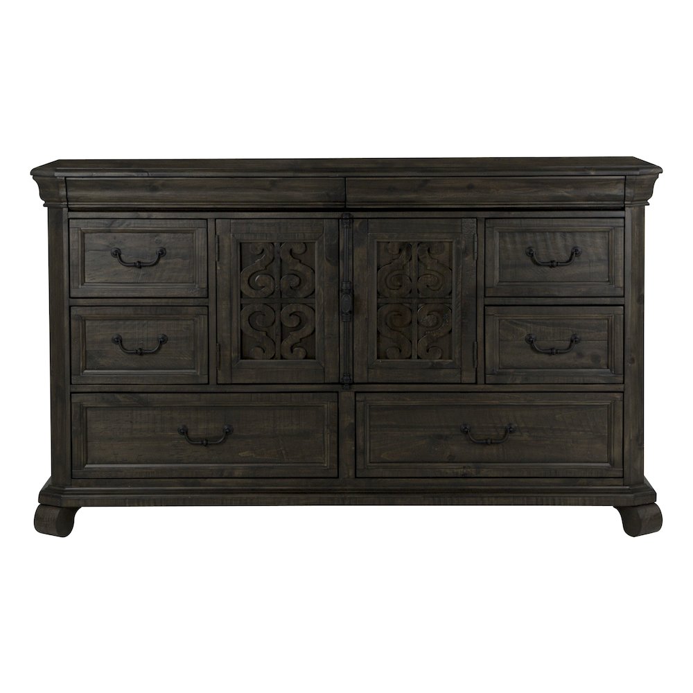 Bellamy Peppercorn Drawer Dresser. Picture 2