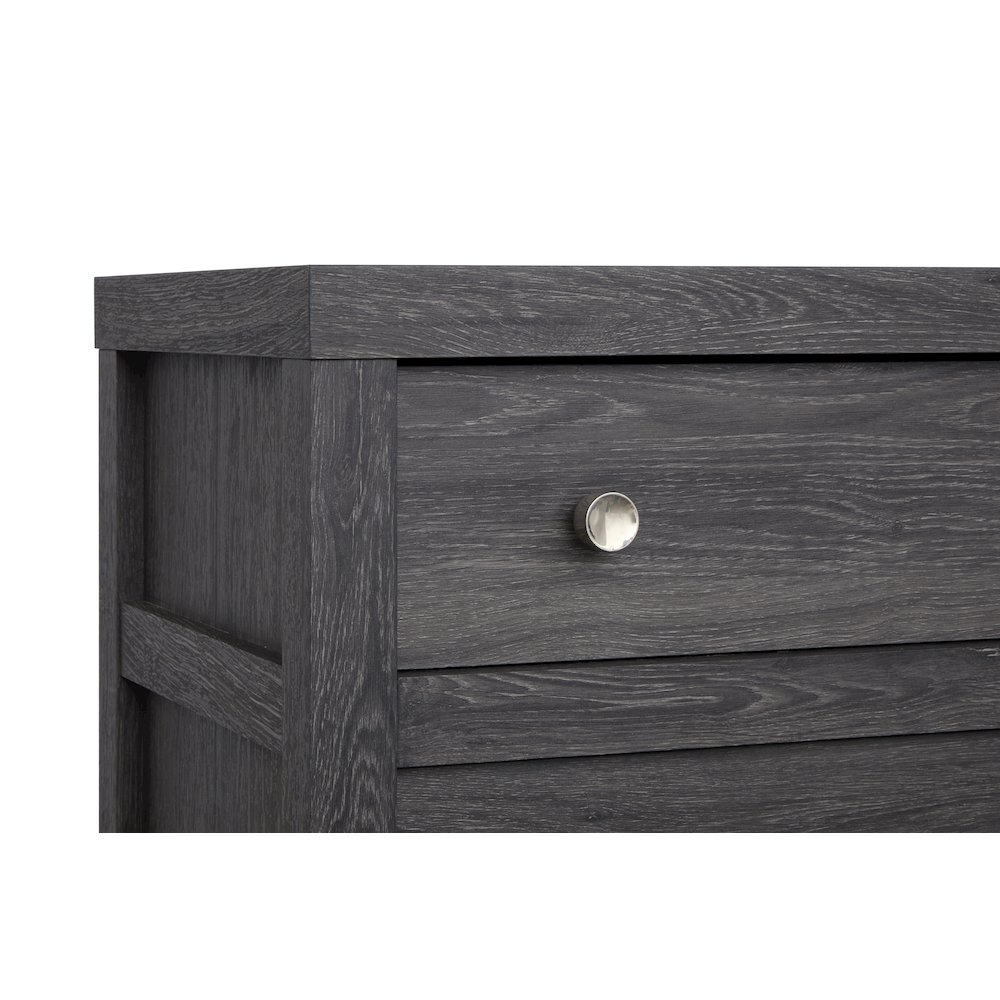 Merrifield Raisin Black Drawer Chest. Picture 5