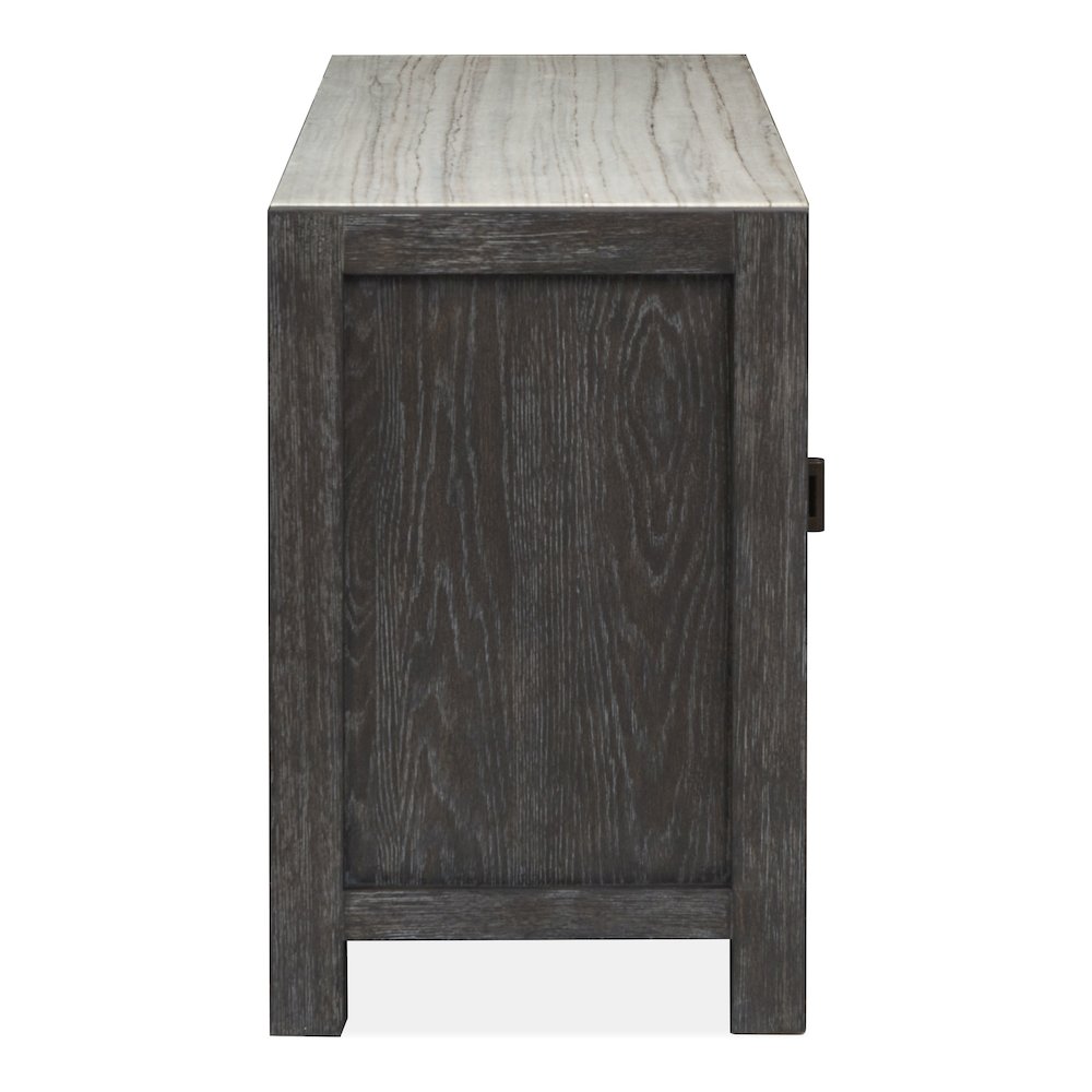 Plum Creek Ravenwood Black Door Console. Picture 5
