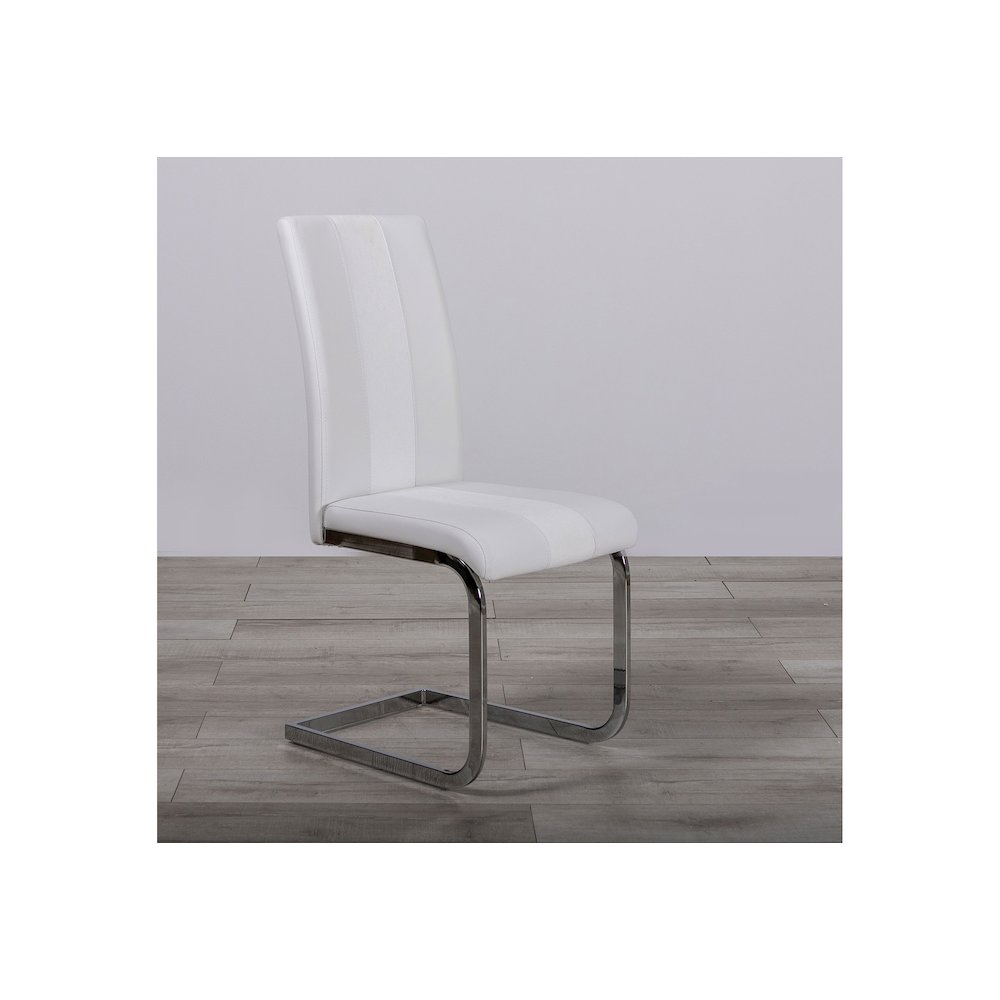 D915 White Dining Chair. Picture 2