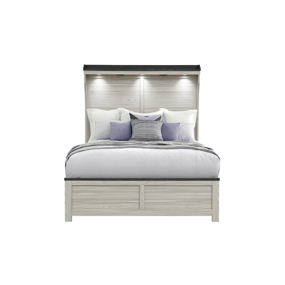 Ashley Brown Full Bed. Picture 1