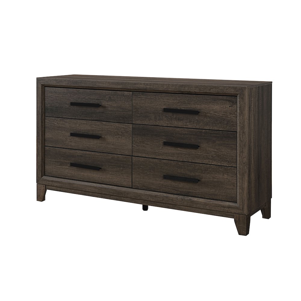 Harmony Brown Dresser. Picture 2