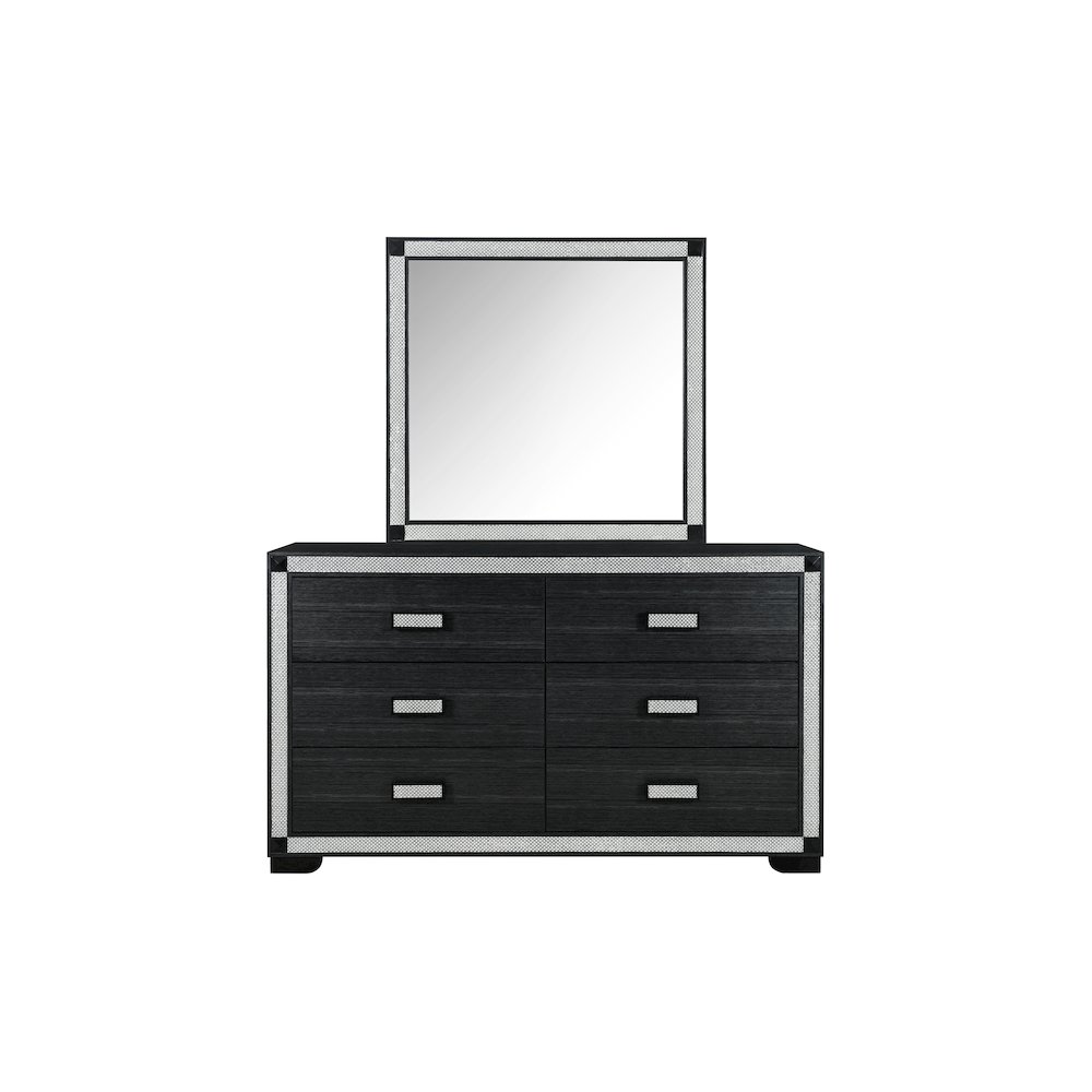 Soleil Charcoal Dresser. Picture 3