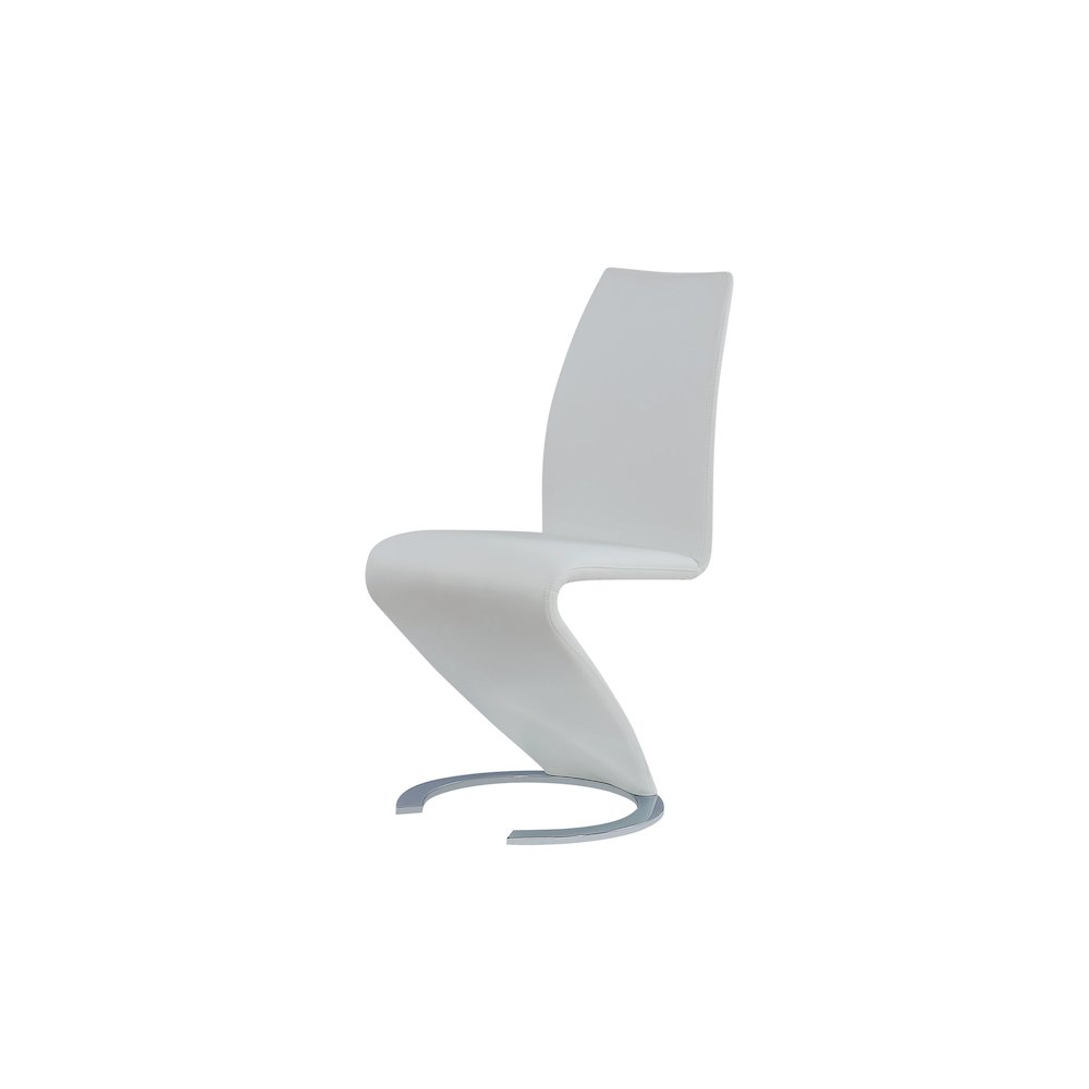 D9002 White Dining Chair. Picture 1