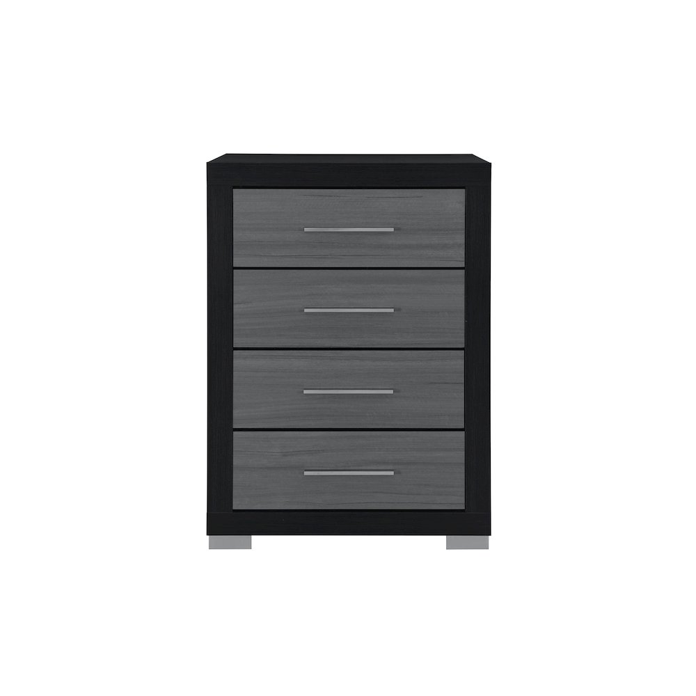 Emma Black/Grey Chest. Picture 1