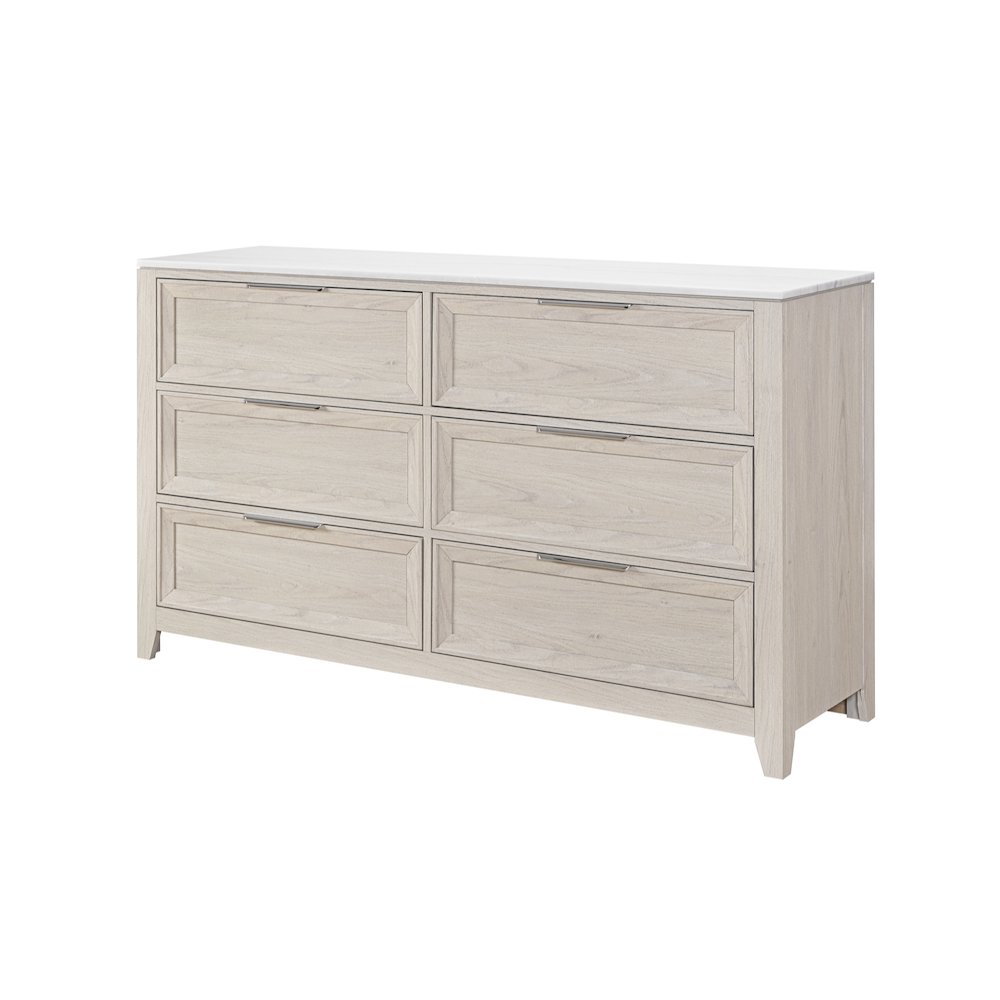 Mariah Beige Dresser. Picture 2