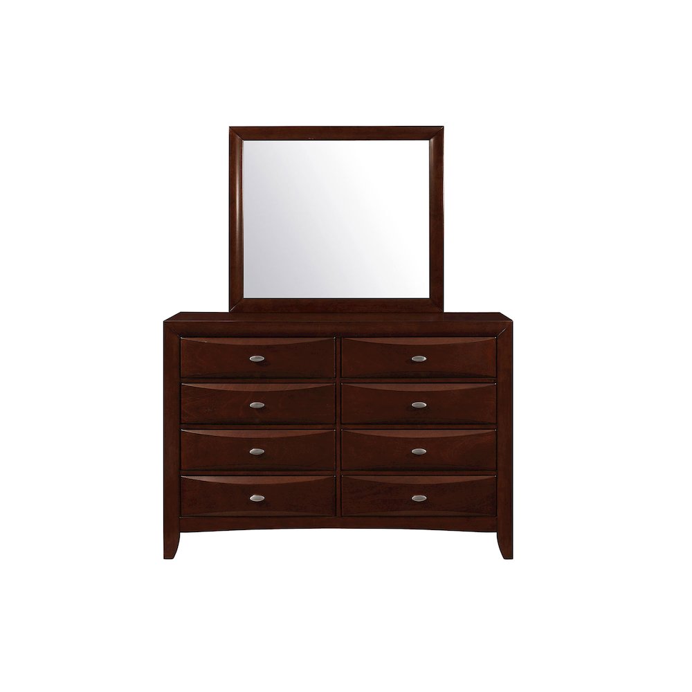 Transitional Linda New Merlot Dresser, Merlot. Picture 1