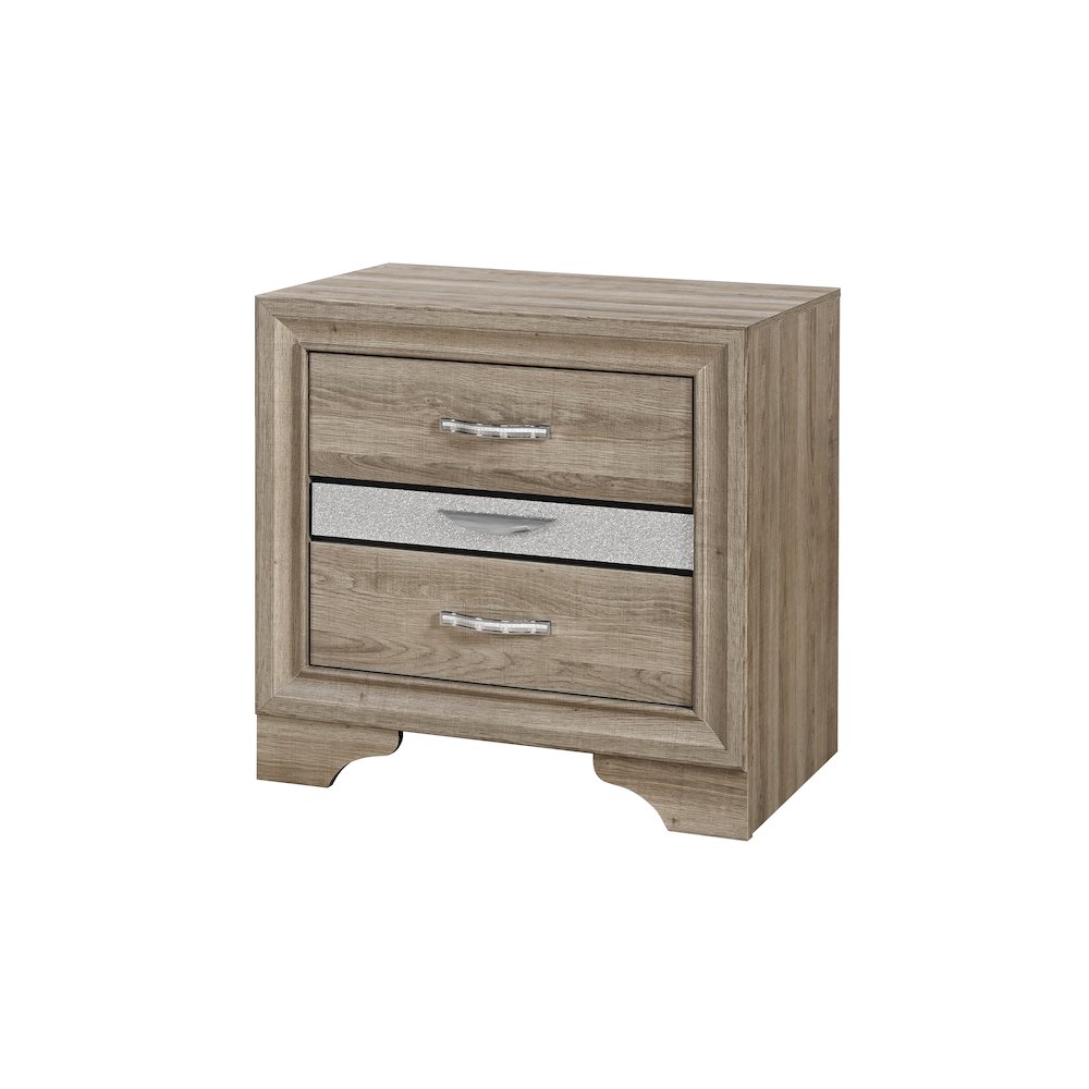 Seville Natural Nightstand. Picture 2