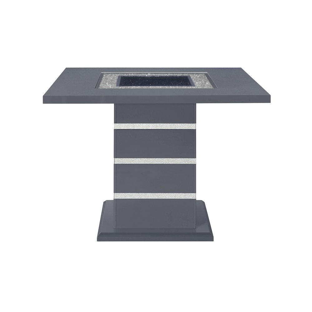 Monaco Dark Grey Bar Table. Picture 1
