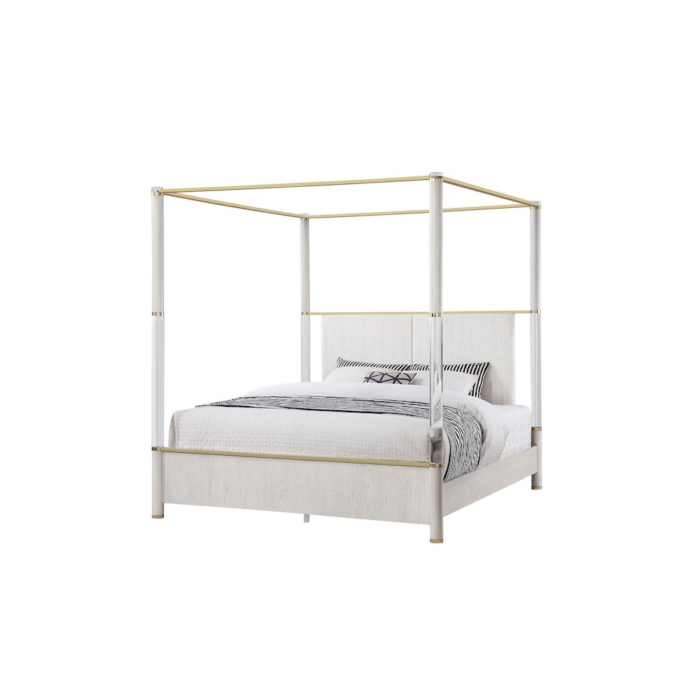 Malmo Oak King Bed. Picture 2