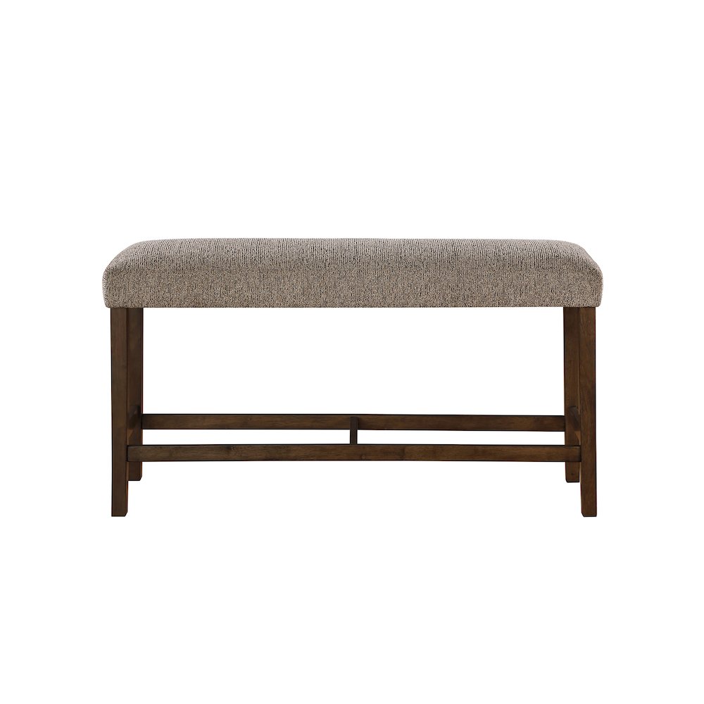 D4355 Brown Bar Table Bench. Picture 1