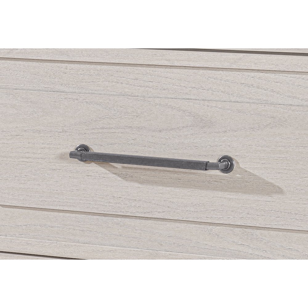 Clara Beige Sliding Door Chest. Picture 4