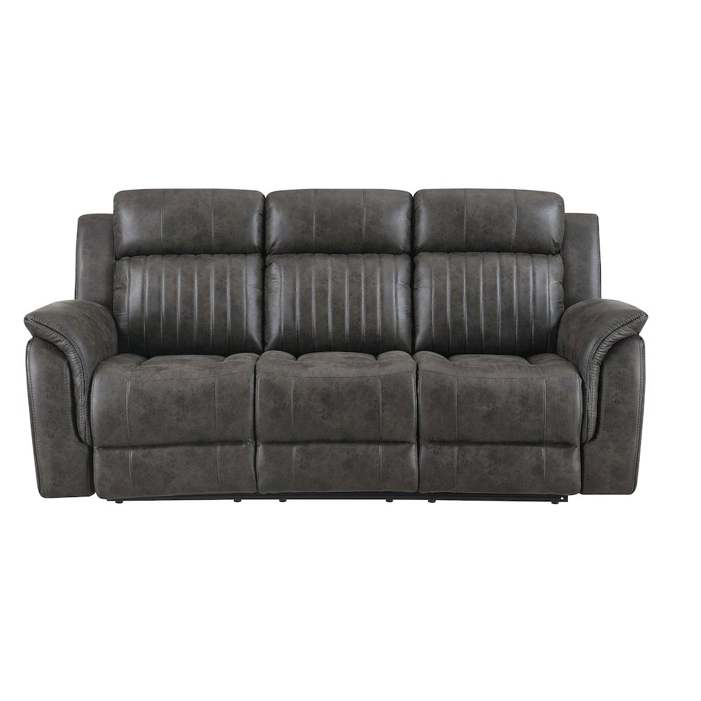 U8517 Grey Reclining Sofa. Picture 1