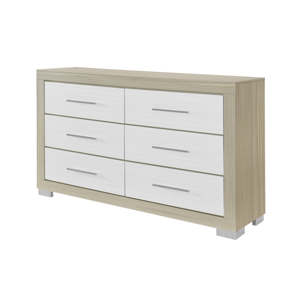 Emma Natural/White Dresser. Picture 2
